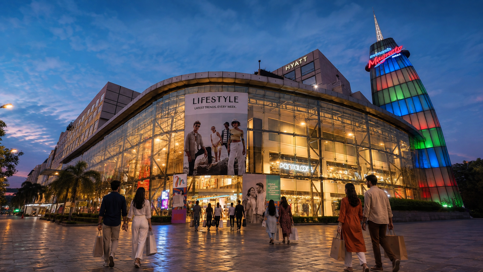 Premium shopping brands available at Avinash Magneto The Mall in Raipur